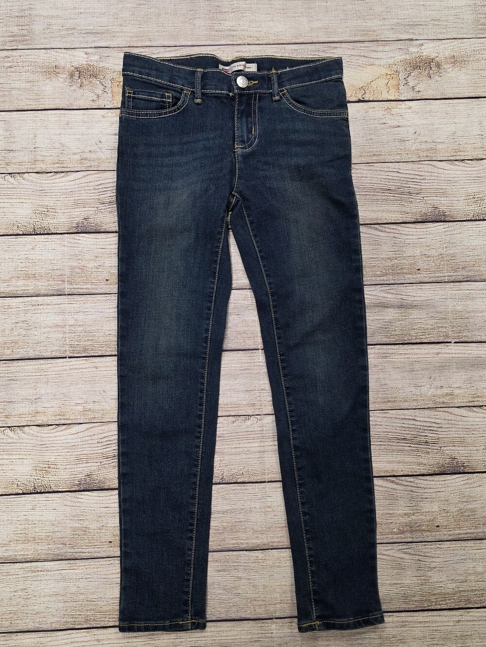 Levi's Dark 710 Super Skinny Jeans Size 8 Reg
